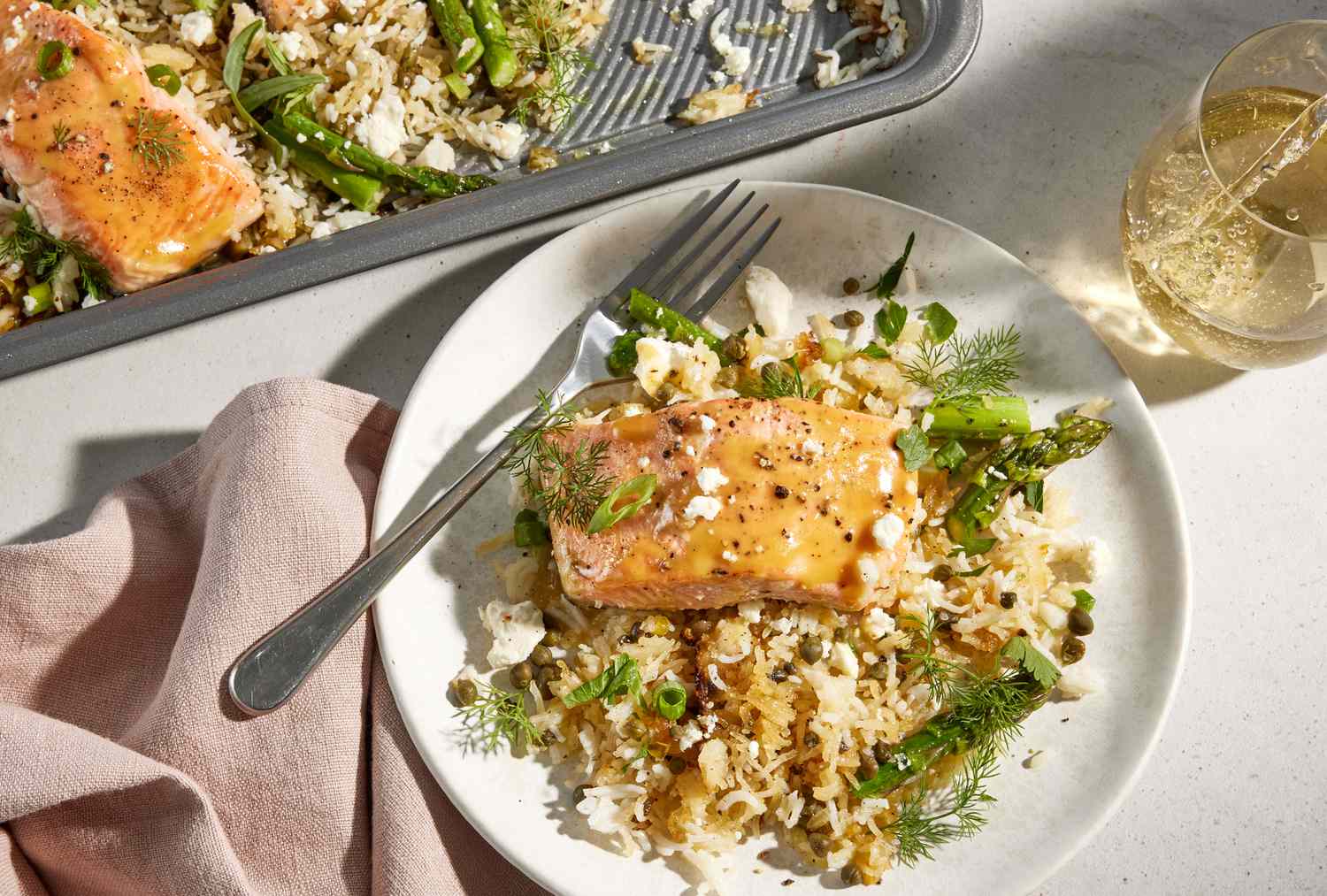 Crispy Salmon Rice